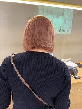 ローレン(LOREN) イメチェン/ハッシュカット/フルバング/似合わせカット/ボブ