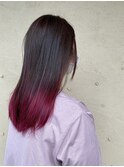 ラベンダーピンクグラデーションカラー