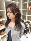 韓国式パーマ クルムパーマ コテ巻きパーマ