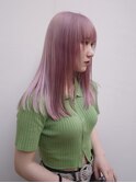 【ペールピンク/Piu-】ケアブリーチカラー/ピンクベージュ