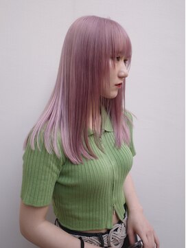 ピュー(Piu-) 【ペールピンク/Piu-】ケアブリーチカラー/ピンクベージュ