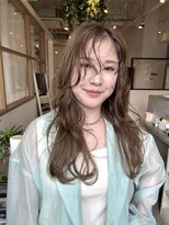 マッシュ グランバーズ 布施(MASHU GRANDVASE)&nbsp;【東大阪布施】シアーベージュで透け感レイヤー