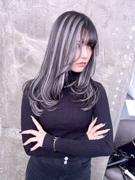 キング 心斎橋店(K!ng) ハイライトカラー