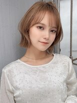 ワンパーセンター プロフェッショナル バイ アグ(1%er professional by Agu)&nbsp;《Agu hair》ミルクティーボブ×numberA.トリートメントオイル