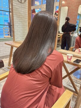 艶髪/髪質改善/ストレート/艶髪/絹髪/美髪