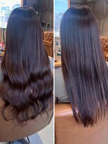 アンククロス 渋谷(ANKH CROSS)&nbsp;【ビフォーアフター】エクステ/巻き髪レイヤー