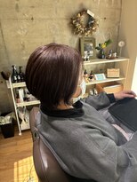 フリーサロントイロヌック(free salon toiro nuk) 丸みショート