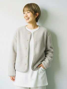 ライクバイコトナ 越谷(RIKE by kotona) ショートボブ髪型20代30代40代50代前髪あり前髪なし面長丸顔越谷