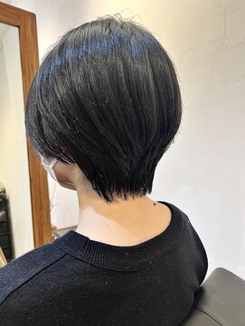 フリー(Free) 30代40代50代似合わせカットグレージュカラーツヤ髪スタイル