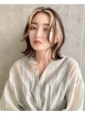 髪質改善/小顔ショートカット/透明感カラー/レイヤー/Aujua
