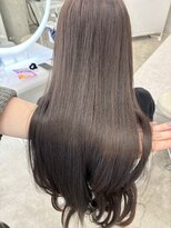 アイヴィ 表参道(IVY)&nbsp;ブリーチなしダブルカラー艶感透明感グレージュ