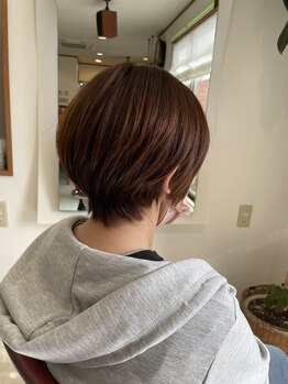 プリーマの写真/【多賀城/中野栄】シルエットがきれいなショートカットも《プリーマ》にお任せください！