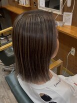 ヘアーサロン アトリエ(Hair salon ATORIE)&nbsp;ミディアムレイヤーハイライトカラー