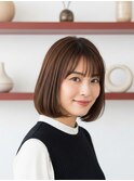 大人内巻きボブ