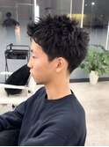 MEN’S/ニュアンスパーマ/ニュアンスウルフ/藤沢美容院