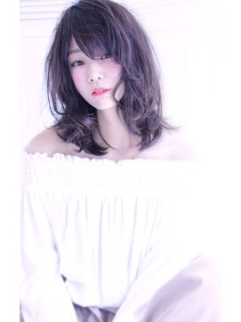 ニスル センター南店(NISURU） 似合わせカット/大人ガーリー/ダークアッシュ/着物/センター南