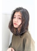 【noah parfait銀座】＊ウエット×ハンサムウエーブロブ＊