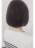 内巻きボブ/アッシュブラック【レセ新松戸駅前店】