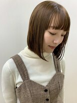 バジル(BASIL)&nbsp;BASIL☆ハイライト×ベージュ×ボブ