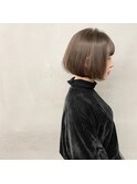 #バッサリ抜け感ショートボブ
