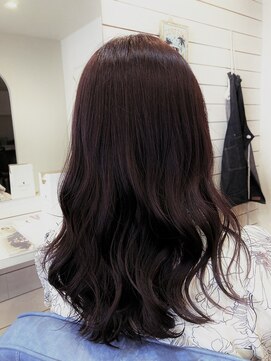 ラニハナクドウ(lanihana.kudo) +＊～暗髪マゼンダパープルbyファイバープレックスカラー～＊+