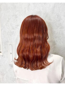 デミヘアー(Demi hair) アプリコットオレンジ × 髪質改善