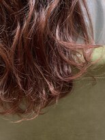 ムーン(moon) #縮毛矯正#ストレート#ミニウルフ#テラコッタ#くすみブルー