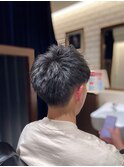 ツーブロック刈り上げ/アップバング/フェード【銀座】<理容室>
