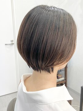 スイ(sui) 丸みショート×ケアカラー
