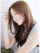 アーク(ARC+)&nbsp;◎大人かわいいこなれロングレイヤー　センターパート