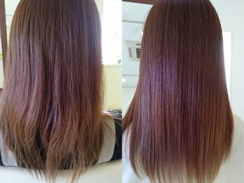 パレッテ(styling room Palette)の写真/SNSで話題の《酸熱トリートメント》取扱い◎柔らかな手触り＆艶感持続のオトナのための髪質改善メニュー♪