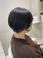 アルターシェリー(aL-ter che'rie)&nbsp;『インナーカラーピンク×ハンサムショート』新籾