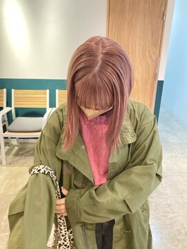 ヘアーブレイス(hair brace) 透明感！ピンクベージュ【菅野竜矢】