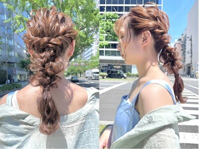 ヘアセット(ヘアアレンジ)人気ランキング上位独占中☆心斎橋