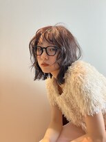 フラミューム 小田原(flammeum)&nbsp;パーマ風ボブ