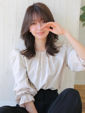 アグ ヘアー ソワン 東大宮店(Agu hair Soin.) 《Agu hair》ラフなふんわりカールミディ