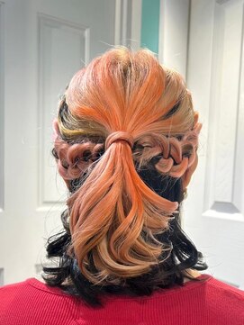 マティーナ ヘアー 池袋(Matina hair) 【編み込みハーフアップ】20代30代40代50代