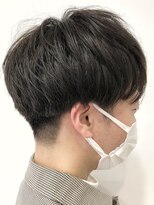 ヘッズ 本八幡店(HEADS)&nbsp;MEN'S HAIR  センターパート　ツイストスパイラル　コンマヘア