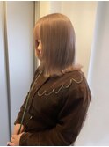 桃ミルクティーベージュ