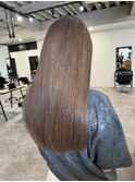 20代30代40代大人可愛いアッシュベージュダブルカラー