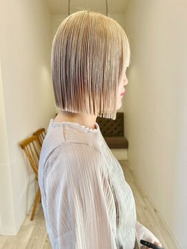 ロンドイディールバンダイ 新潟万代(Lond ideal) デザインカラー×ハイトーン×新潟万代