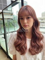 ランド(RaND)&nbsp;★大人ガーリーくびレイヤーロングふんわりカール