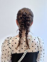 コワファースト  させぼ五番街店(COIFF1RST)&nbsp;ツインポニテアレンジ★