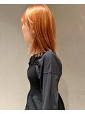 オレンジヘア