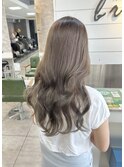 透明感ブリーチ無しベージュ☆