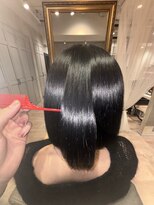 ツヤツヤブルーブラック