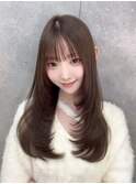 【kumu】 ロングレイヤー/顔周りカット/栄/名古屋