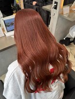 ラピステン 福岡天神 大名店(Lapis)&nbsp;ブリーチなしピンクブラウン