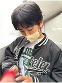 スパイキーセンターわけショート