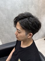 デフカッヅ 北千住(DEF CUTZ) ツイストスパイラルパーマ×ハーフバック